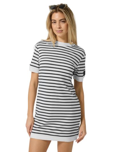 Supernatural Women's Casual Stripe Dress Bio naisten kesämekko