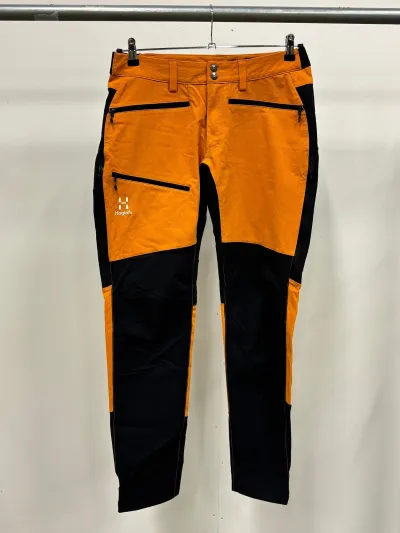 Haglöfs Zircon Pant Women 40 Musta/oranssi (Second Hand) naisten second hand -housut