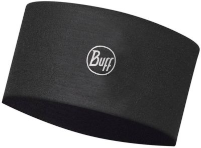 Buff Coolnet UV Wide Headband Black Solid otsapanta