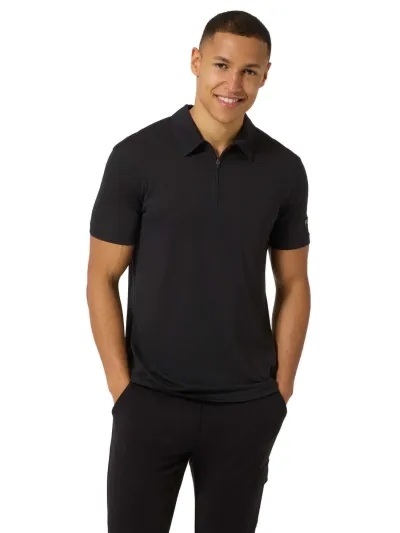 Supernatural Men's Zip Polo miesten vetoketjullinen pikeepaita, kuva 1 / 1
