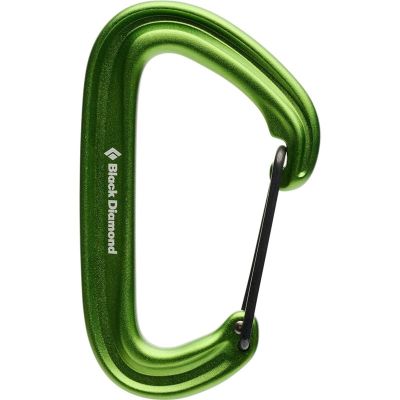 Black Diamond Litewire Carabiner Envy Green