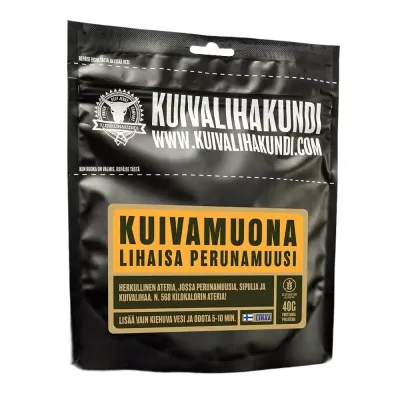 Kuivalihakundi Kuivamuona Lihaisa Perunamuusi 135g retkiruoka