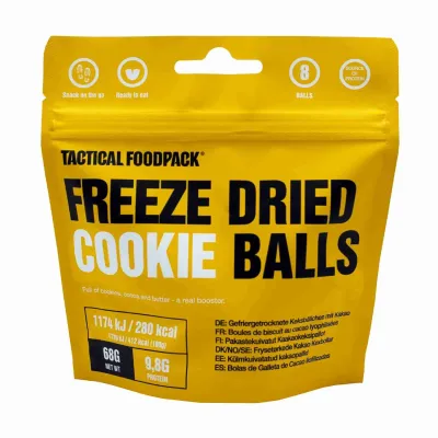 Tactical Foodpack Cocoa Bisquit Balls 68g retkieväs