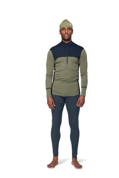 Devold Lauparen Merino 190 Zip Neck miesten merinovilla-alusasu