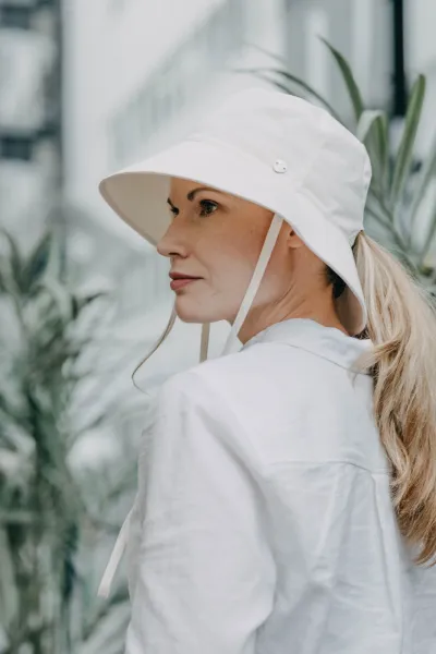 Salon Summer Hat Cotton Ponytail naisten kesähattu