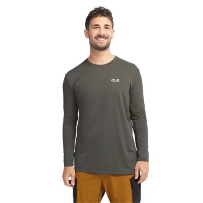 Jack Wolfskin Men's Prelight Suncool Long Sleeve miesten pitkähihainen paita, kuva 1 / 1