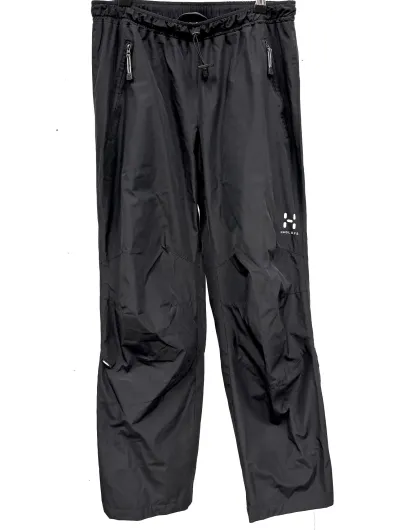 Haglöfs Women's Aero Pant Short M Musta (Second Hand) second hand - naisten housut