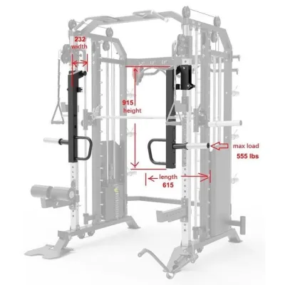 Master Fitness Jammer Arm X16-X18-X19-X22, Power rack, kuva 1 / 1
