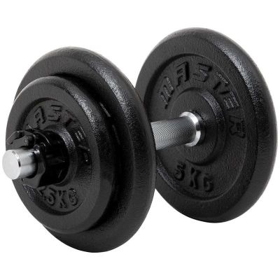 Master Fitness Hantelset 17 kg 30 mm, Hantelset