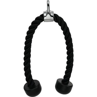 Master Fitness Nero Triceps Rope Short, Draghandtag