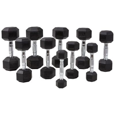 Master Fitness Hexagon Hantlar 1-10 kg, Hantelset