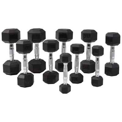 Master Fitness Hexagon Hantlar 1-10 kg, Hantelset