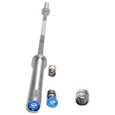 Master Fitness Int Skivstång - Silver