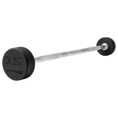 Master Fitness Fast skivstång, Fast skivstång, 15 kg