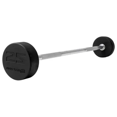 Master Fitness Fast skivstång, Fast skivstång, 25 kg