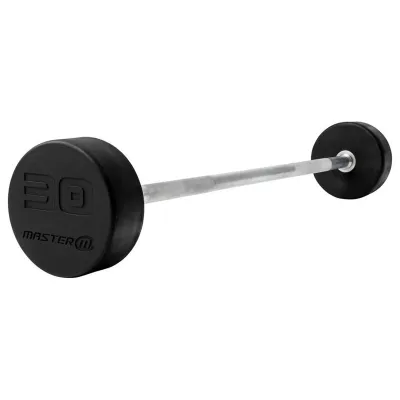 Master Fitness Fast skivstång, Fast skivstång, 30 kg