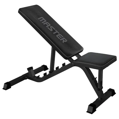 Master Fitness Träningsbänk Black, Träningsbänk