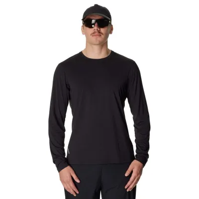 Houdini M's Pace Air LS Tee True Black, kuva 1 / 1