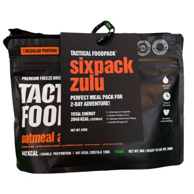 Tactical Foodpack Sixpack Zulu retkiruoka