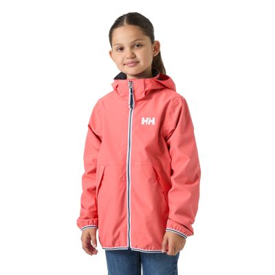 Helly Hansen Junior's Koster Rain Jacket lasten välikausitakki