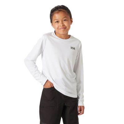 Helly Hansen Junior's Tech Long Sleeve Crew lasten pitkähiha-aluspaita