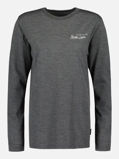 Svala Nomad's Trails X Svala pitkähihainen Merino T-paita Musta XXS, kuva 1 / 1