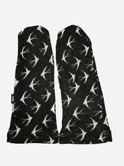 Svala Merino Design aluslapaset, Pääsky Musta/valkoinen S