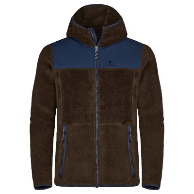 Elevenate M Glacier Pile Hood Shiitake Brown, kuva 1 / 1