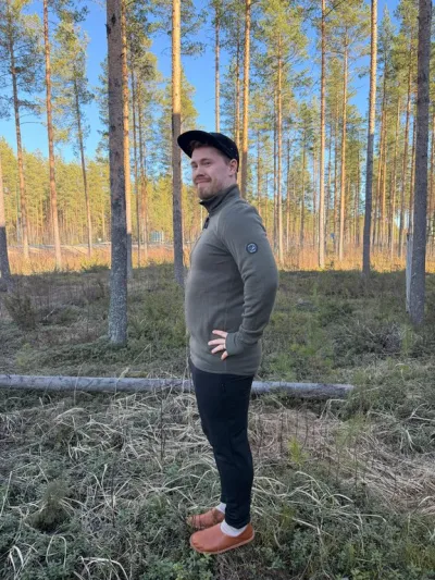 Svala Nordic Terry Wool 400 välitakki Vihreä L, kuva 1 / 1