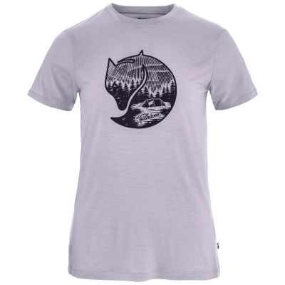 Fjällräven Women's Abisko Wool Fox SS naisten t-paita