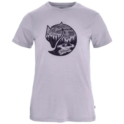 Fjällräven Women's Abisko Wool Fox SS naisten t-paita, kuva 1 / 1