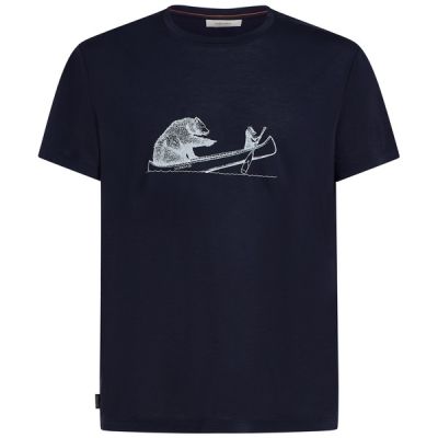 Icebreaker M MERINO CORE SS TEE CANOE COMPANIONS