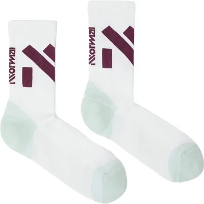 NNormal Race Sock White/Green, kuva 1 / 1