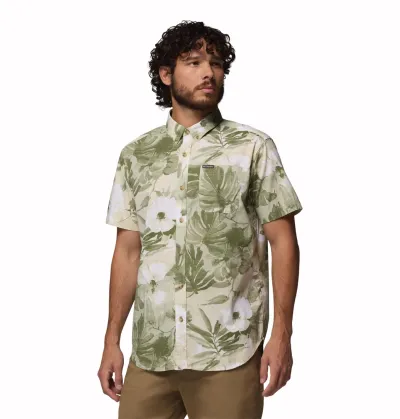 Columbia Men's Rapid Rivers Print Short Sleeve Shirt miesten kauluspaita