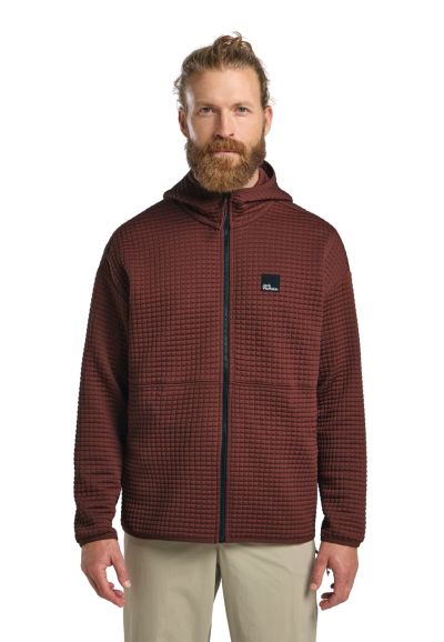 Jack Wolfskin Men's Mogari Hooded Jacket miesten fleecetakki/välikerrostakki