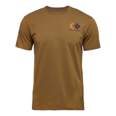 Black Diamond M Faded Ss Tee Dark Curry - S