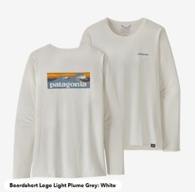 Patagonia W's L/S Cap Cool Daily Graphic Shirt - Waters - S