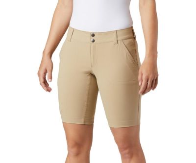 Columbia Saturday Trail Long Shorts Women British Tan - 8/10