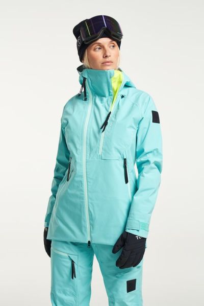 Tenson Shibui Shell JacketWoman Aquatic Awe - M