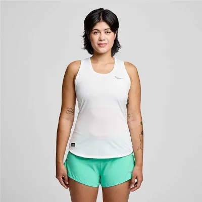 Saucony Sekuntikello Singlet White - L, kuva 1 / 1