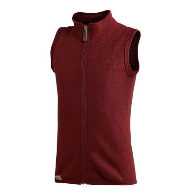 Woolpower Kids Vest 400 Rust Red - 110-116