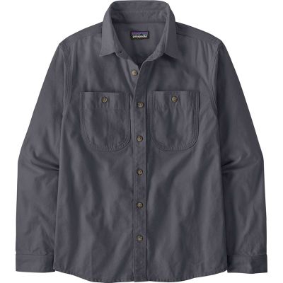 Patagonia M's Point Reyes Canvas Shirt Smolder Blue - XXL