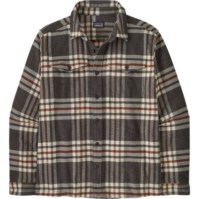 Patagonia M's Fjord Flannel Shirt Catch: Ink Black - L
