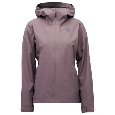 Black Diamond W Strataline Stretch Shell Dark Mauve - S, kuva 1 / 1