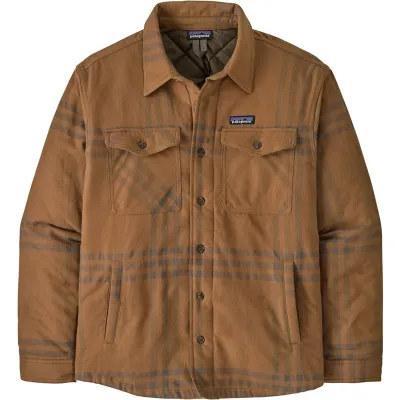 Patagonia M's LW Insulated Fjord Flannel Shirt Defend: Deer Brown - XL, kuva 1 / 1