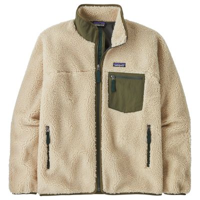 Patagonia M's Classic Retro-X Jkt Dark Natural W/Basin Green - S