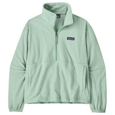 Patagonia W's Micro D 1/2 Zip Fleece P/O Thin Ice - L