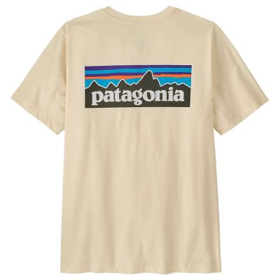 Patagonia M's P-6 Logo T-Shirt Undyed Natural - L