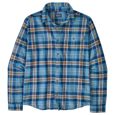 Patagonia M's L/S LW Fjord Flannel Shirt Prime: Shore Blue - XL, kuva 1 / 1