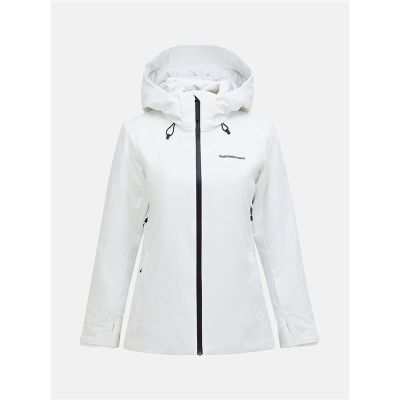 Peak Performance W Anima Insulated Jacket Offwhite - L
